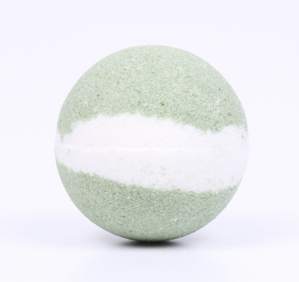 cucumelon bath bomb edna james naturals
